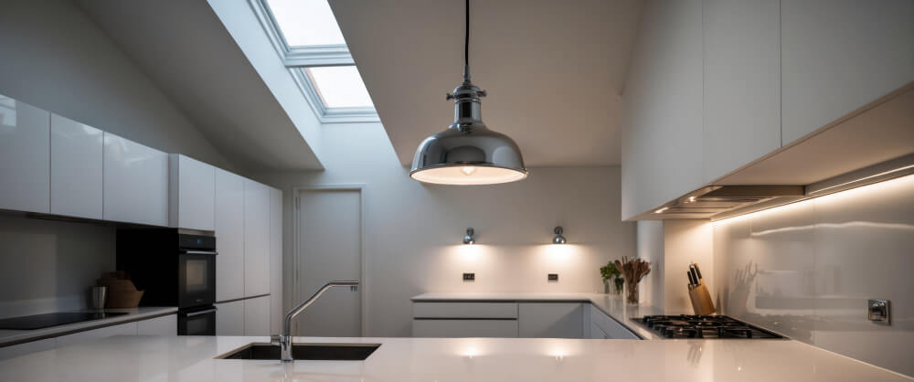 Iluminación en la cocina