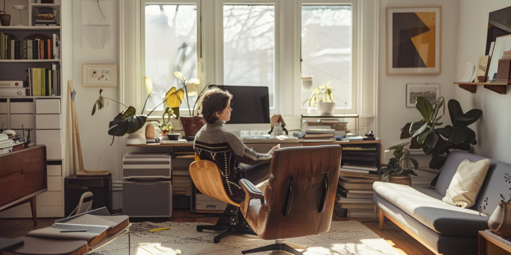 Cómo diseñar un espacio de trabajo funcional y acogedor en casa - Diseño de Interiores Bilbao