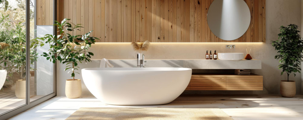 Materiales de moda para baños